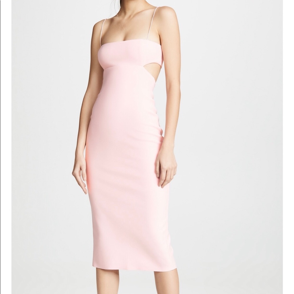 ELLE CUTOUT MIDI DRESS